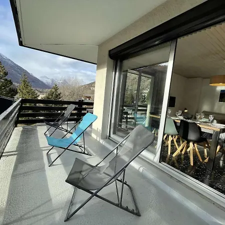 Apartamento 3 Pieces, 6 Couchages - Chantemerle, Serre-chevalier, Balcon, Parking, Casier A - Fr-1-330e-9 *